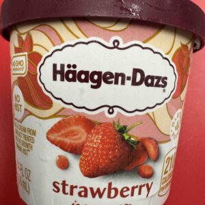 Haagen-Dazs Strawberry Ice Cream